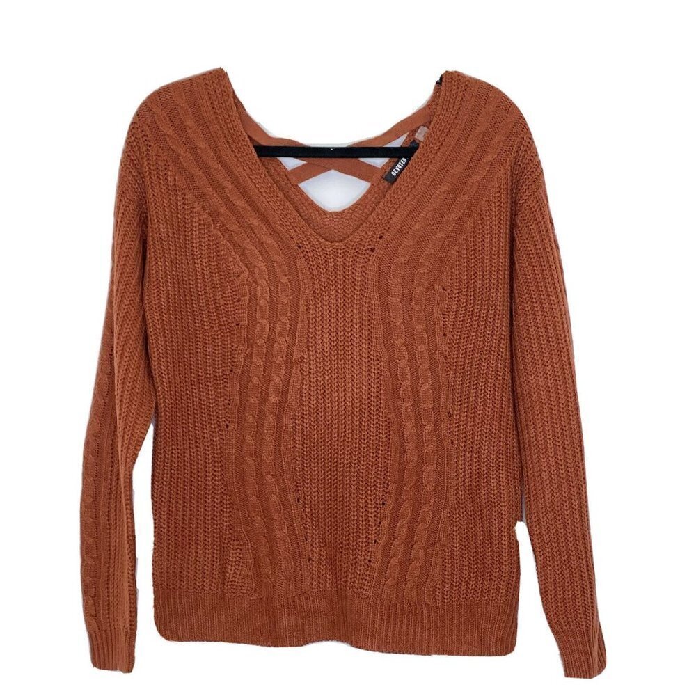 Devoted Luxury Apparel Small L/S V-Neck Sweater